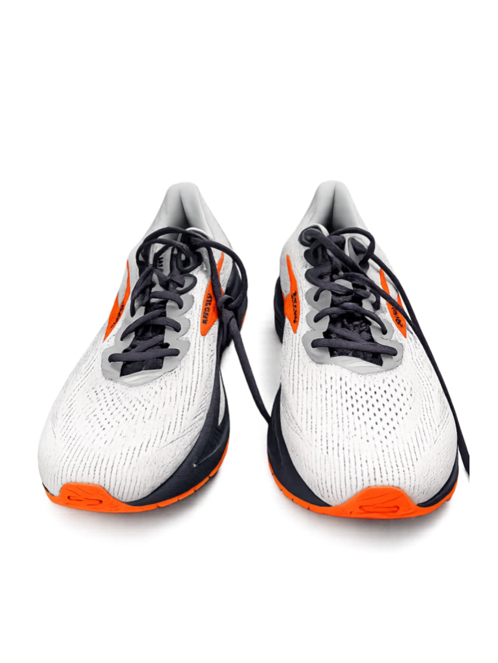 Brooks Ghost 15 Running Shoes – Men’s Size 12 (D) – Gray/Orange – DNA LOFT Cushi - Picture 3 of 7